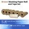 Idl Packaging 9in x 60 yd Masking Paper and 1 1/2in x 60 yd GP Masking Tape, for Covering, 6PK 6x GPH-9, 4457-112 - alternate 6